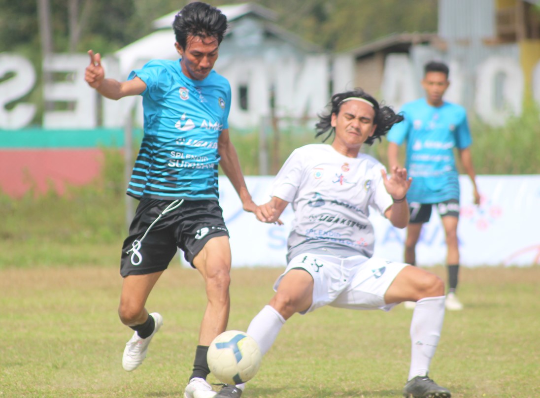 Leg 1 Liga KSB Petaka Bagi Peta FC, Persiko Tahan Goa FC