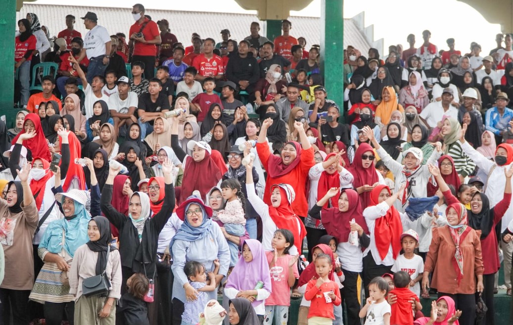 Seru Final Liga 1 dan Semarak Acara Penutupan Liga Sumbawa Barat